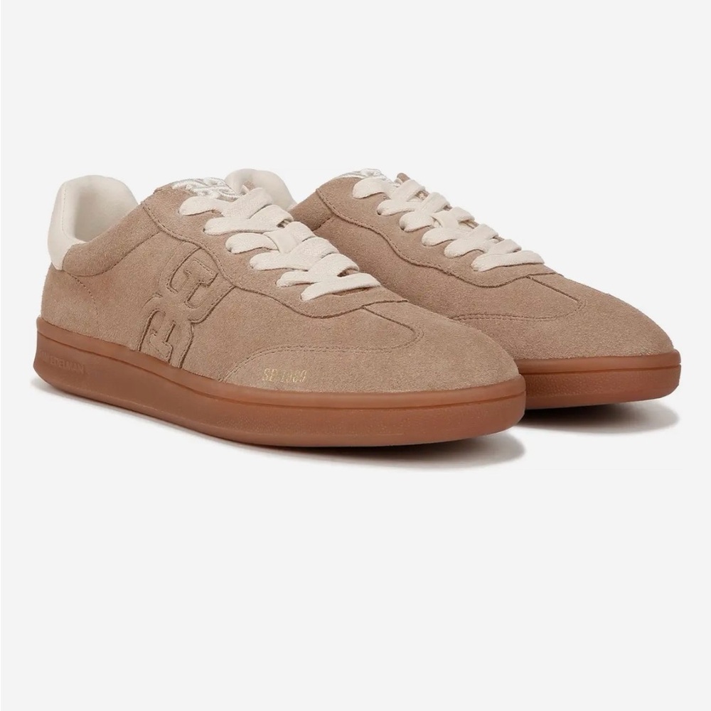 Sam Edelman Tenny Women’s Tan Suede Sneakers